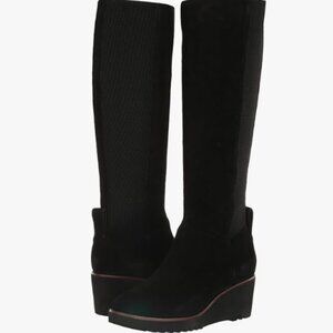 Sanctuary's classic tall shaft Chelsea boot SA-EFFECT Black 10M